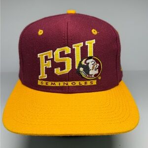 Vintage Rare 1990’s NCAA Florida State Seminoles Hat By Eds West Signature